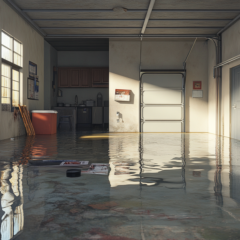 scottsdale flooded garage emergency